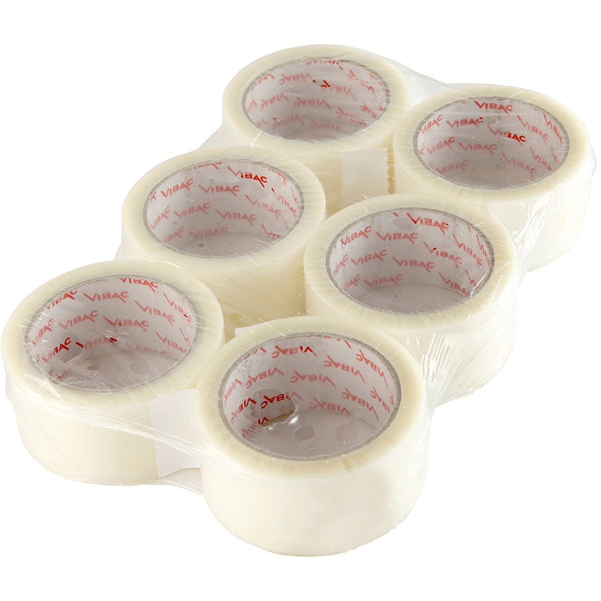 Essentials Packing Tape Clear or Brown Low Noise 48mm x 66mm Pack of 6