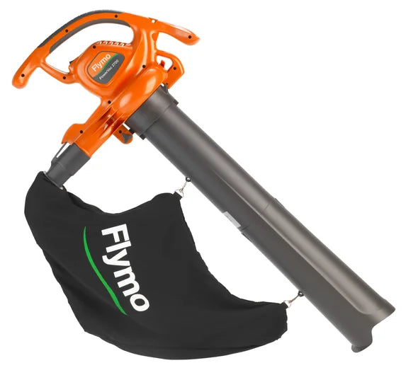 FLYMO PowerVac 2700 3-in-1 Blower Vacuum Shredder 2700W 310km/h 45L Capacity