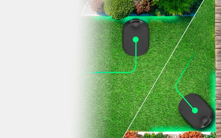 FLYMO UltraLife 1500 Smart Robotic Lawn Mower AI Navigation for Perfect Lawn