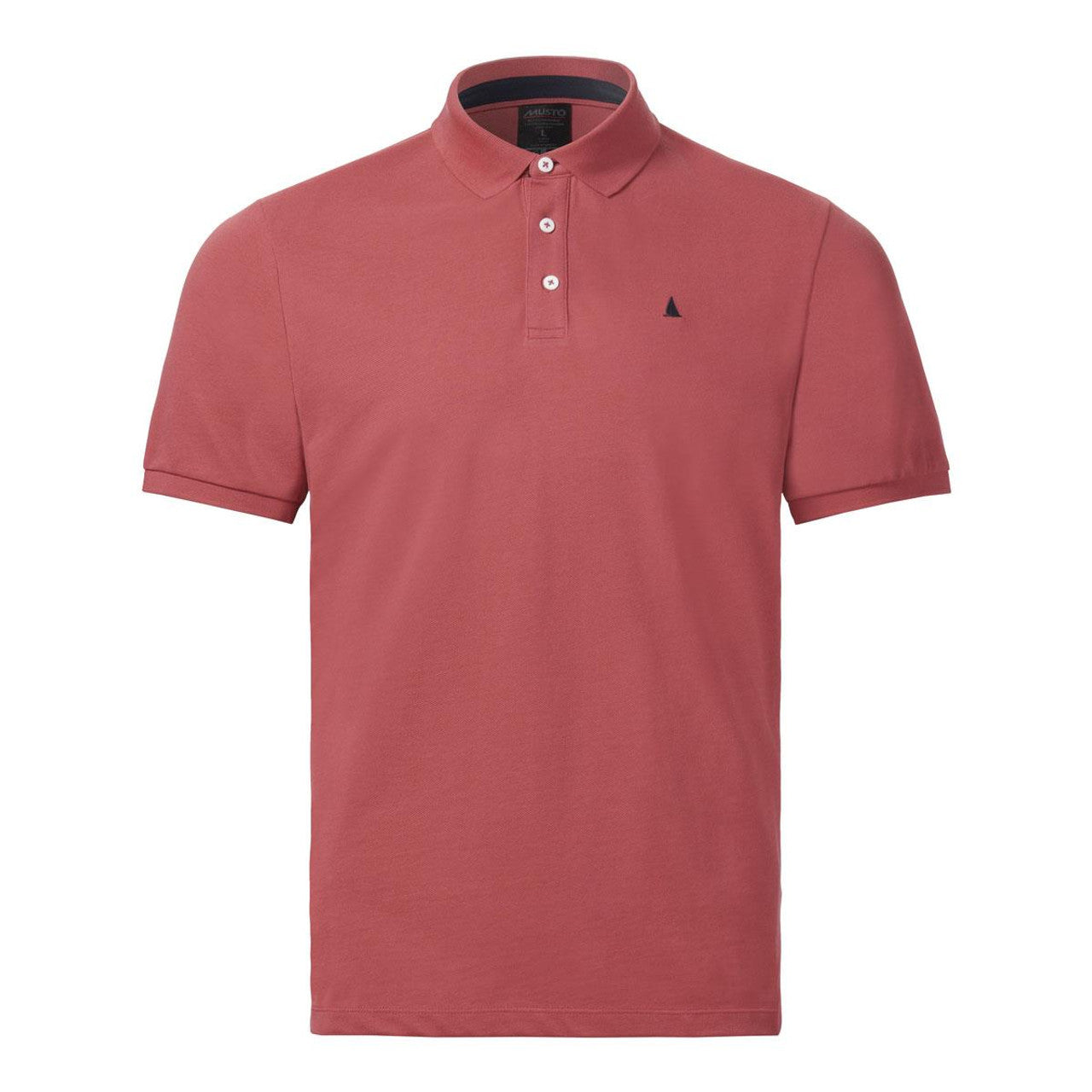 Musto Men's Original Short Sleeved Polo Short-Sleeved Shirt Cotton Pique Casual