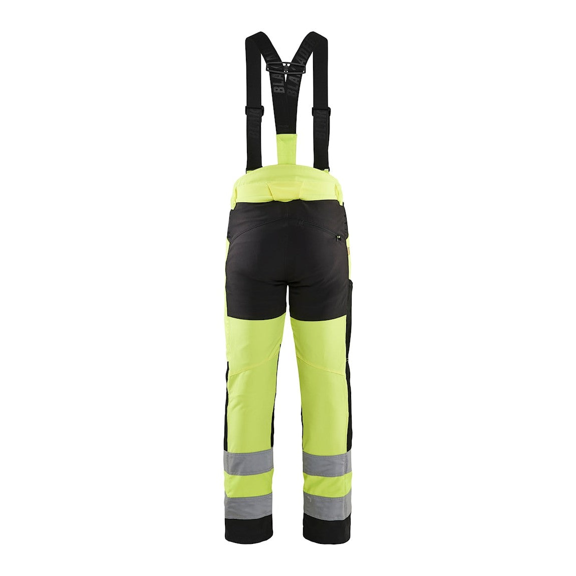 Blaklader High Vis Chainsaw Trousers 1920 Reinforced Knees Multiple Pockets