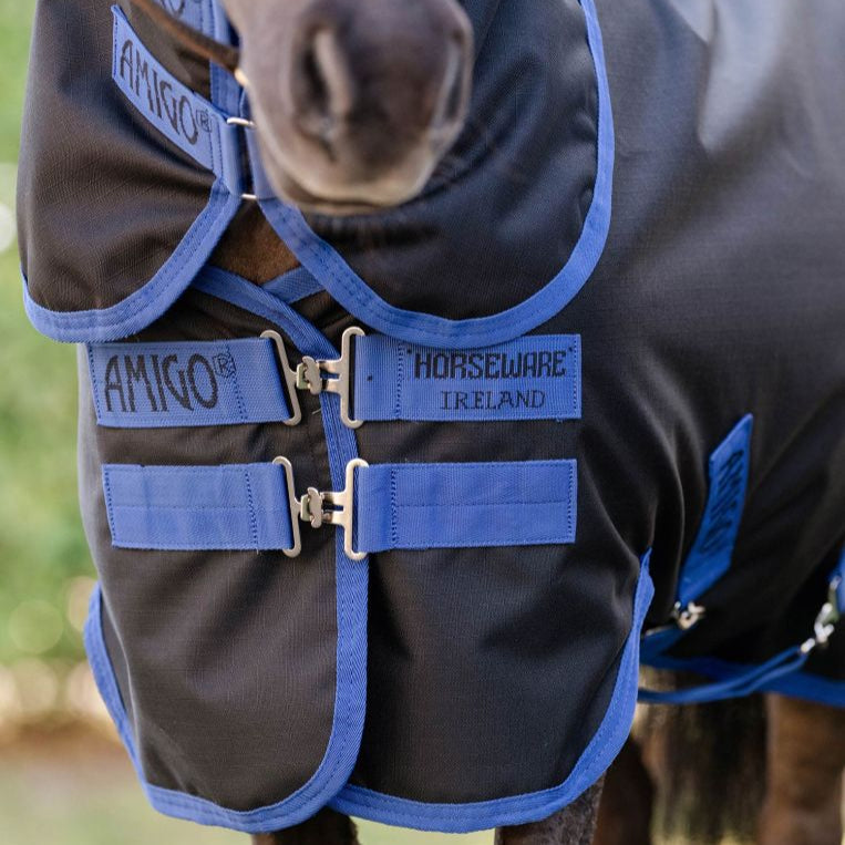Horseware Ireland Amigo Ripstop Petite 900D Plus 0g Turnout Rug With Detachable