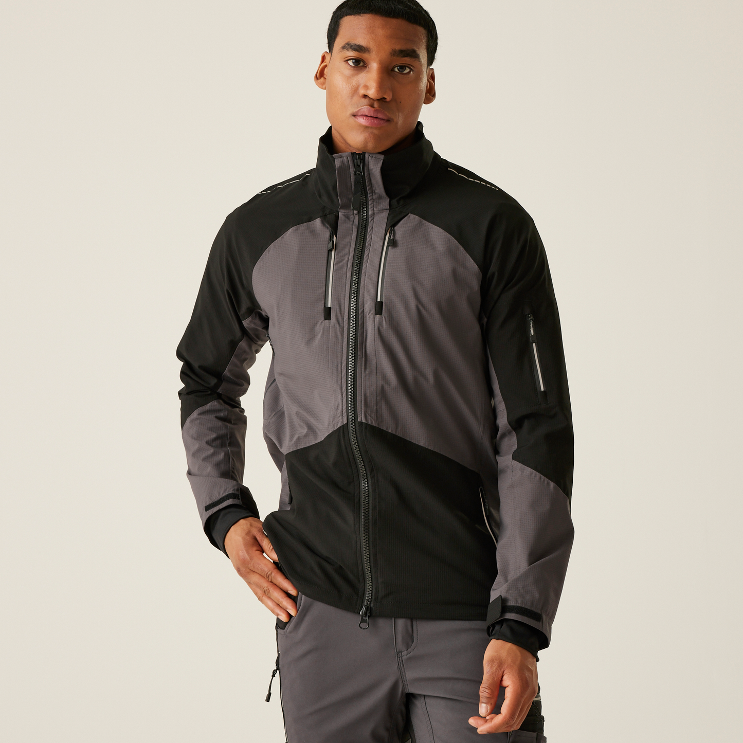 Regatta Professional Mens 4Tex Waterproof Stretch Shell Jacket Isotex 10000