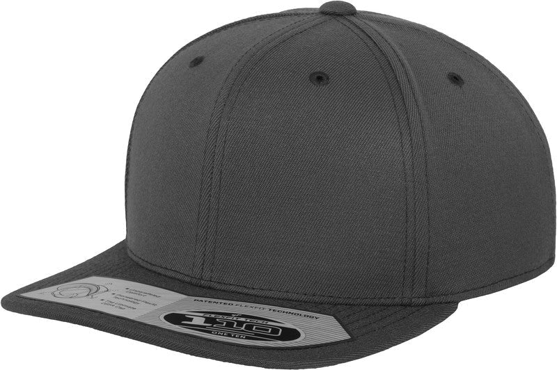Flexfit Yupoong 110 Fitted Snapback Cap One Size Moisture Wicking Comfort