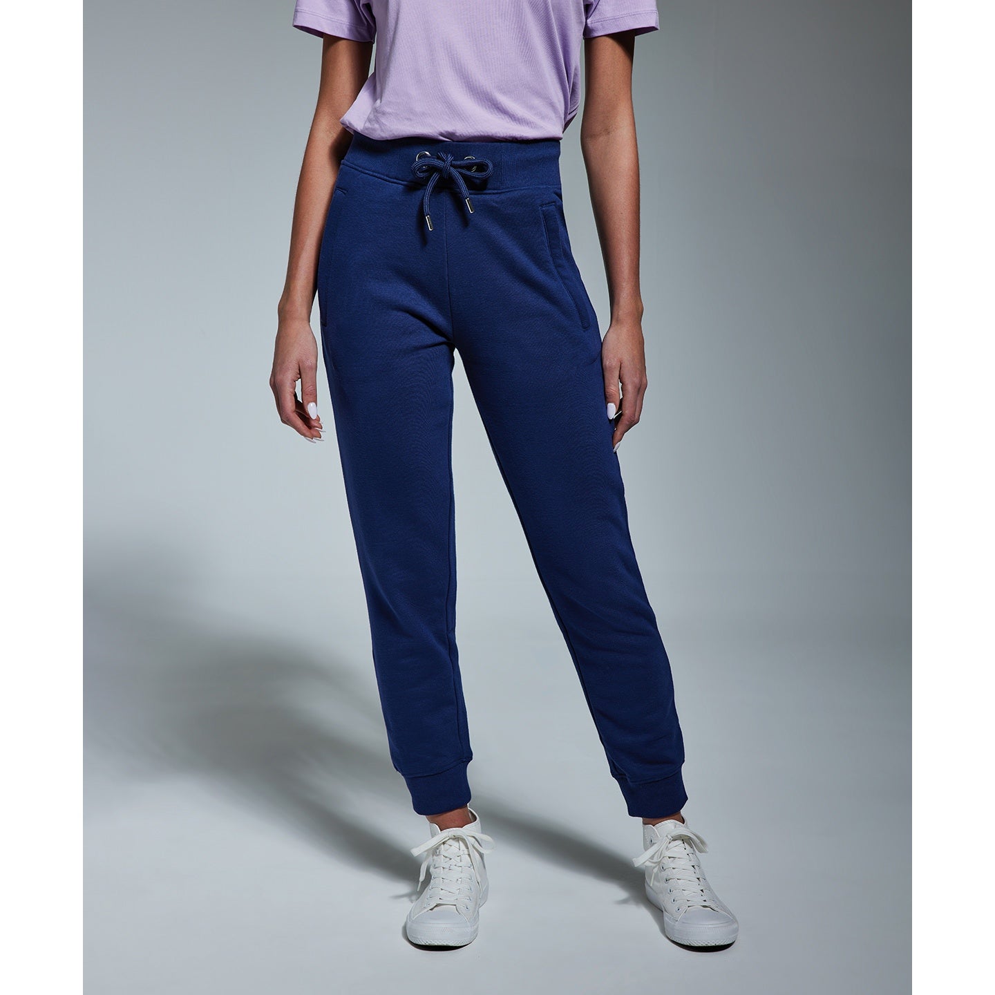 Anthem Organic Cotton Jog Pants with Zipped Pockets and Ribbed Cuffs