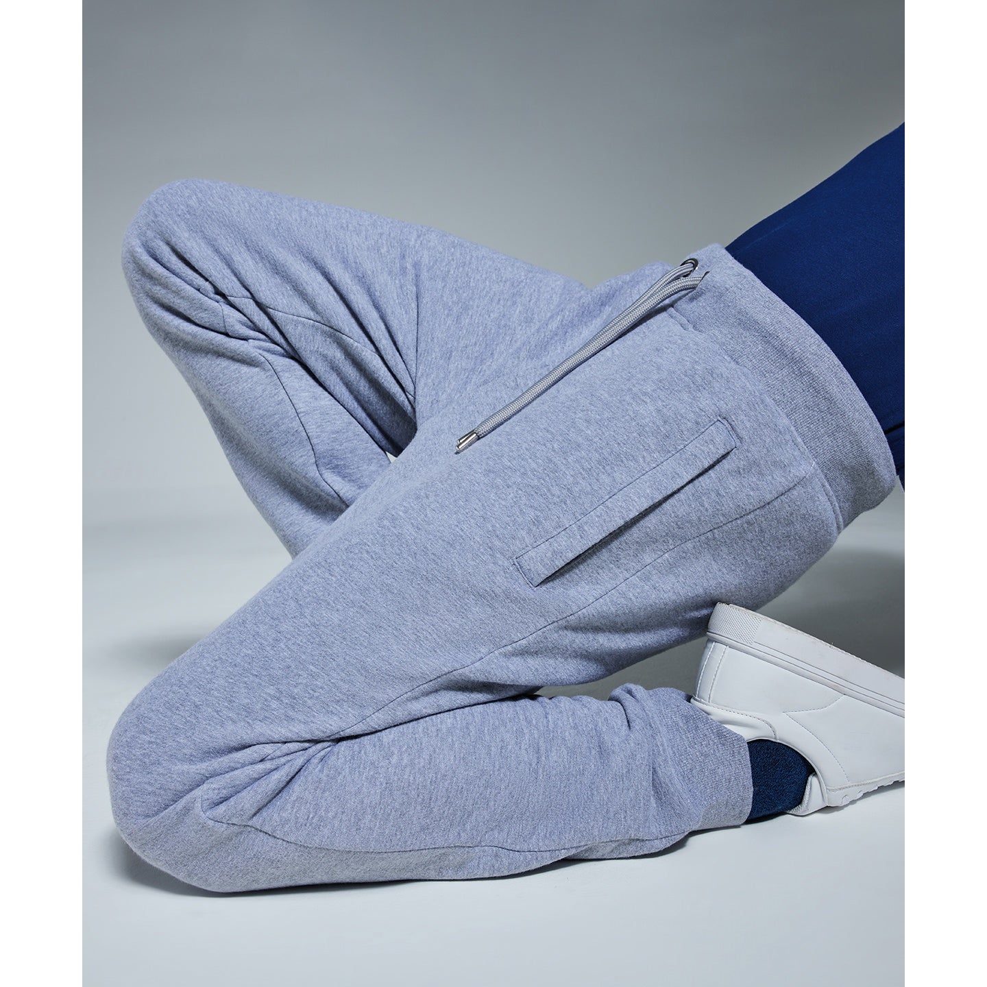Anthem Organic Cotton Jog Pants with Zipped Pockets and Ribbed Cuffs