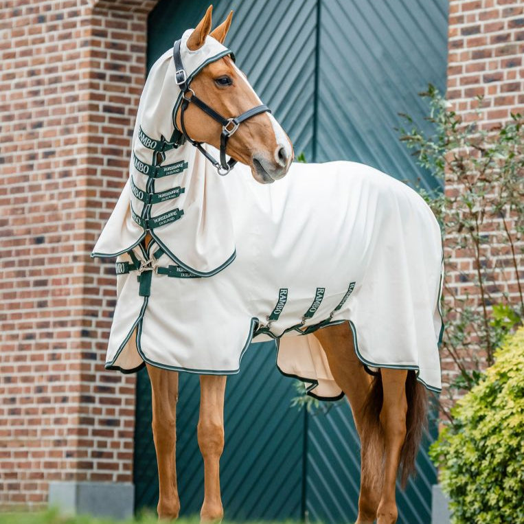 Horseware Ireland Rambo Pony Hoody Fly Rug UV Protection Lightweight