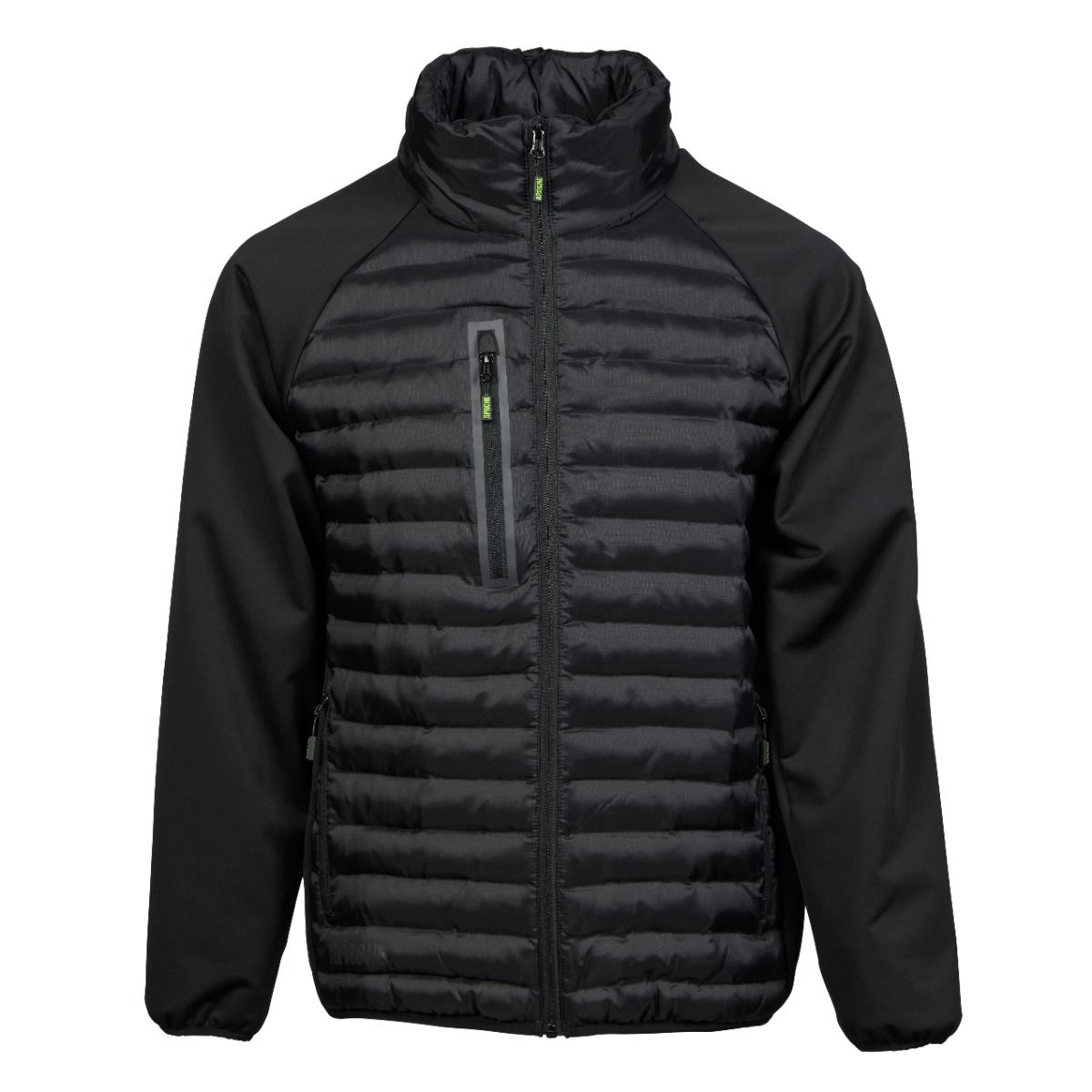 Ashcroft Apache Hybrid Jacket with Foldaway Hood and Zipped Pockets