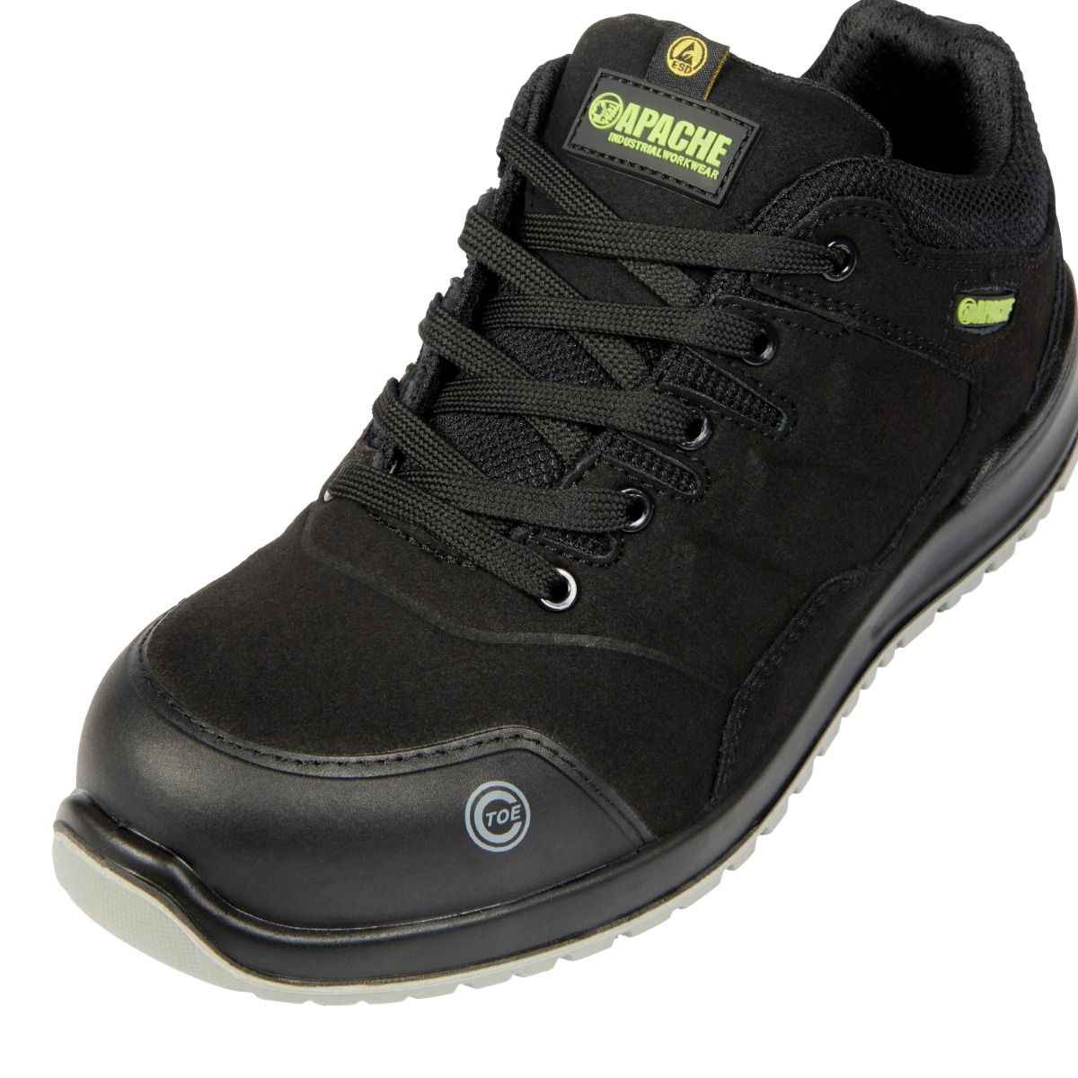 Brampton S3 Recycled Suede Safety Trainer Boot Non-Metallic Composite Toe