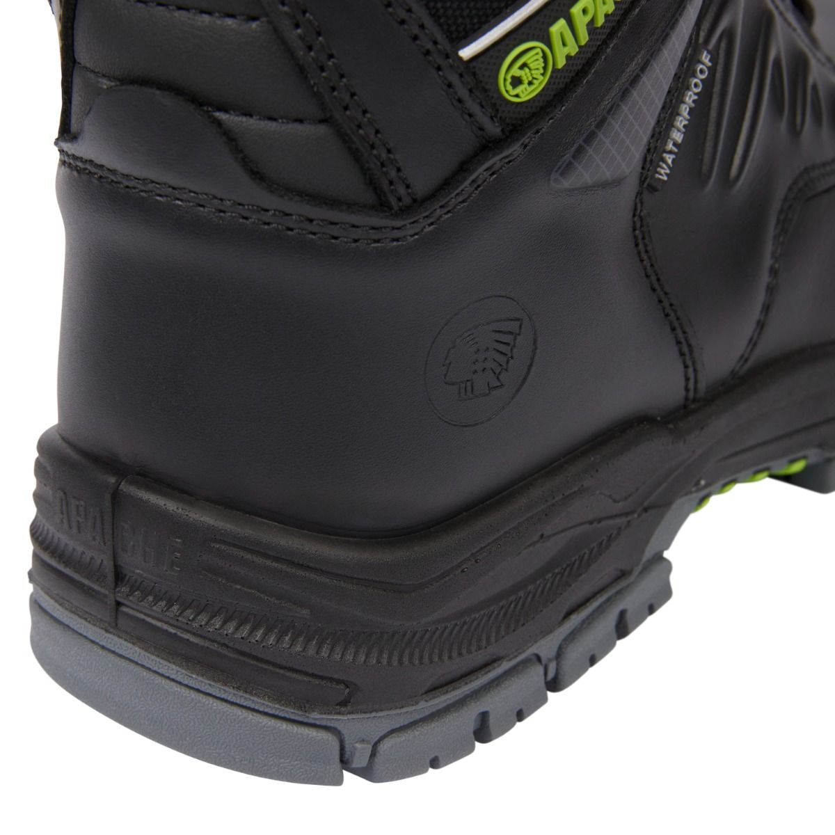 Apache Chilliwack Waterproof Safety Boots Side Zip Non-Metallic Comfort