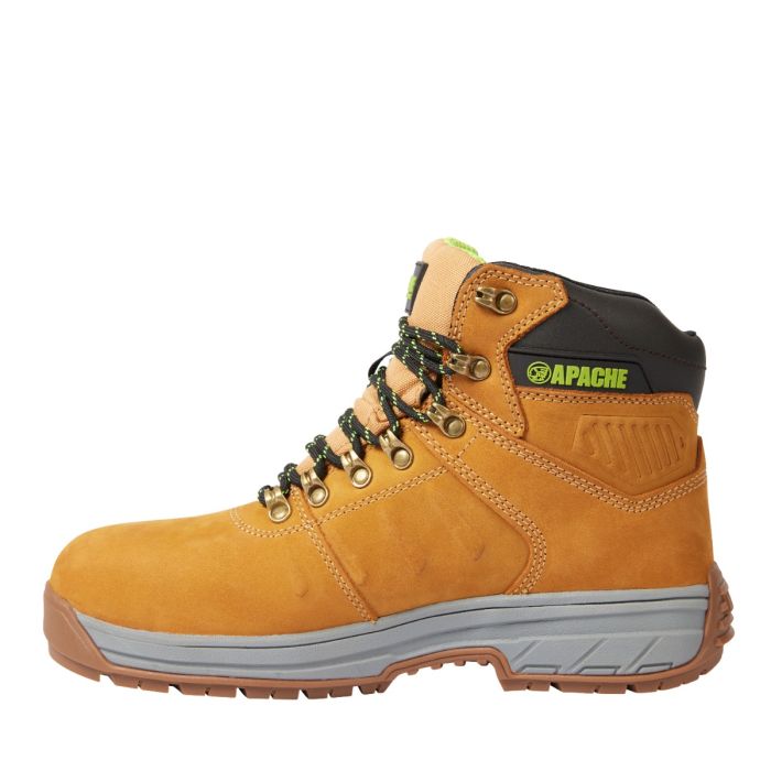 MOOSE JAW Apache Pro Series Waterproof Lace-Up Slip-On Boot with Comfort Insock