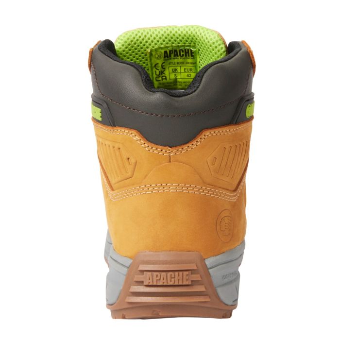 MOOSE JAW Apache Pro Series Waterproof Lace-Up Slip-On Boot with Comfort Insock