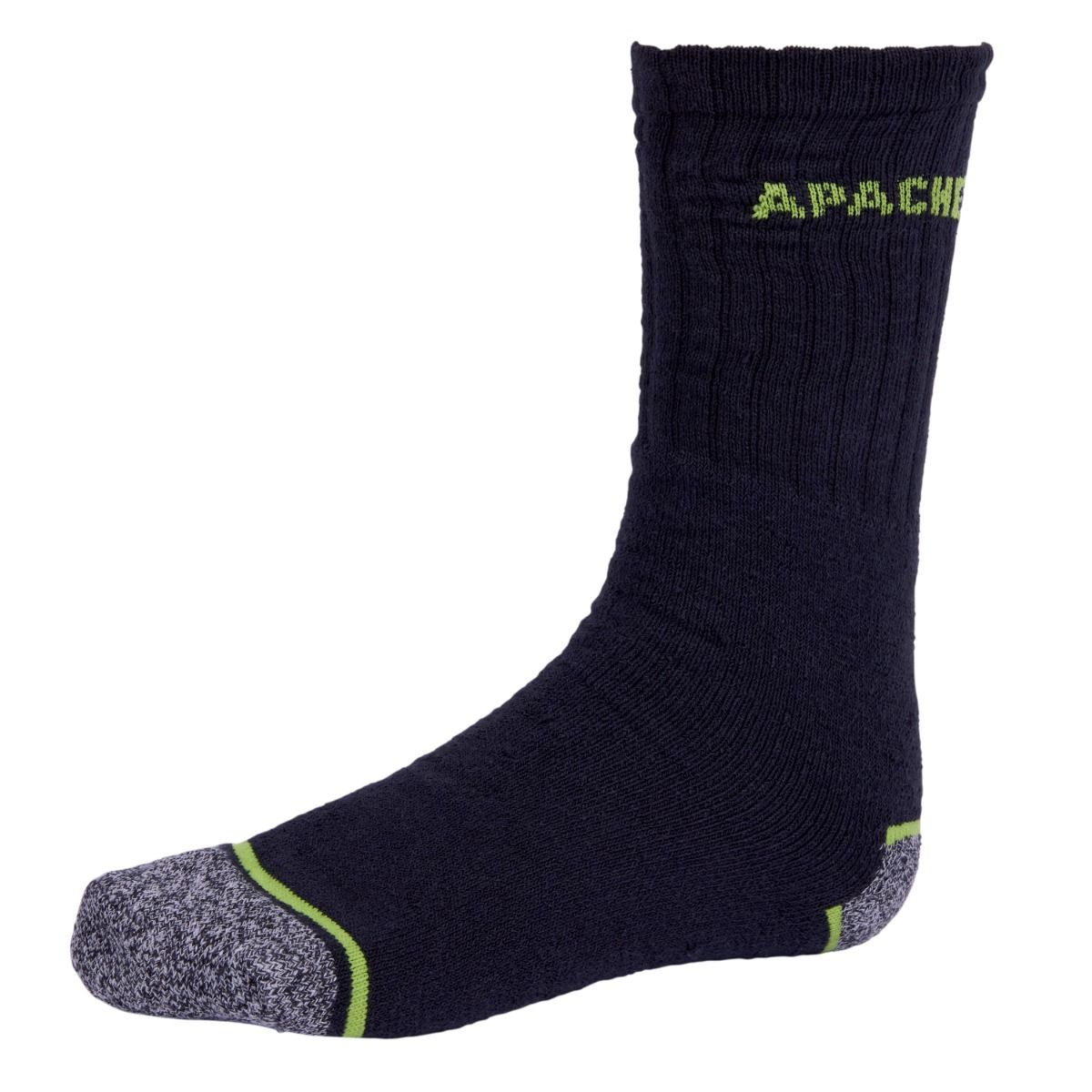 Burlington Apache Work Socks 3 Pack Cotton Hydrovent Comfort Cushioned