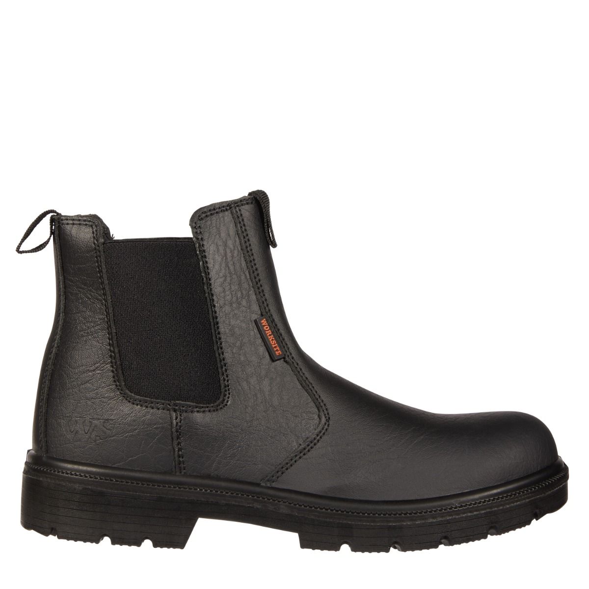 Sterling Work Site SS600SM Black Leather Dealer Boots Steel Toe Anti-Static