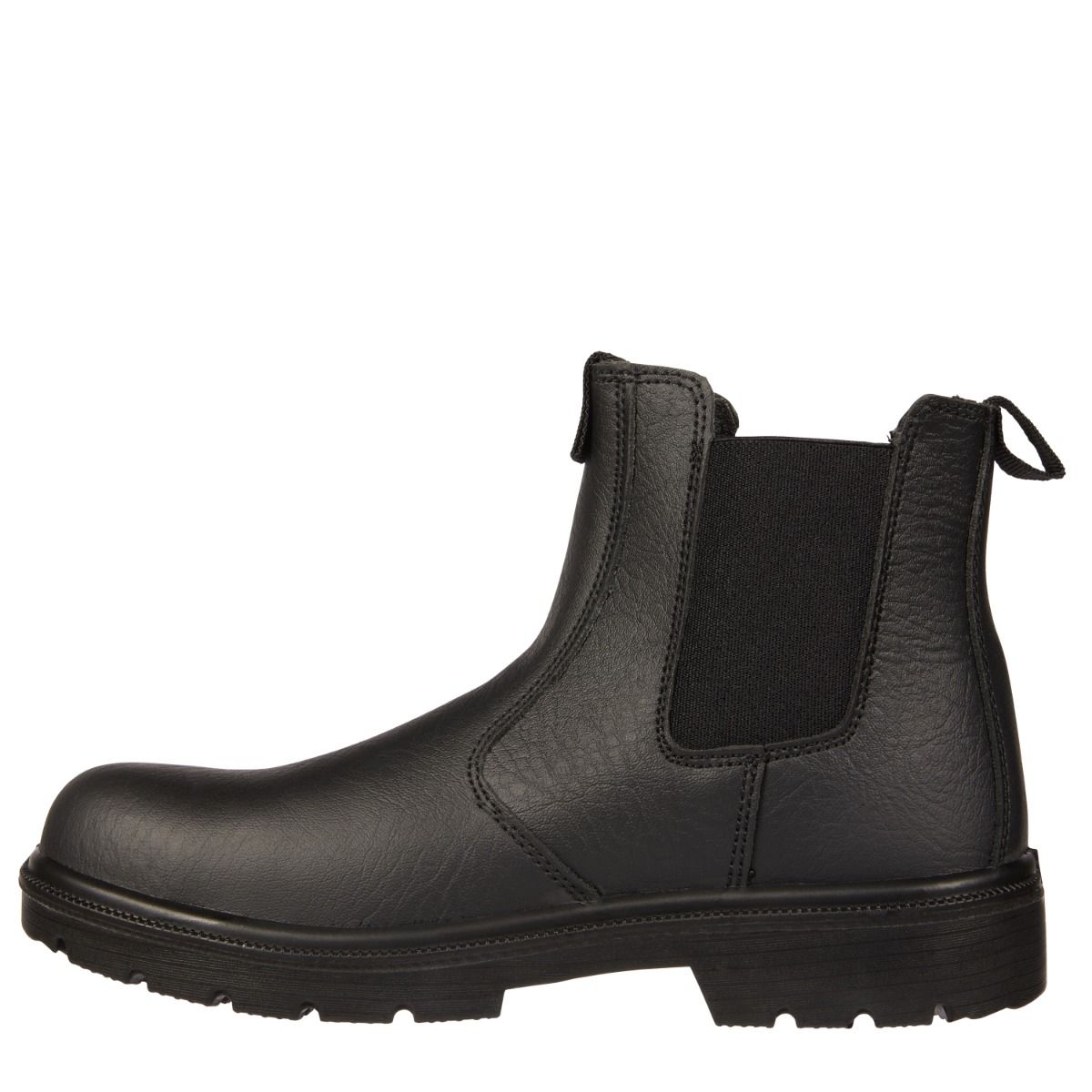 Sterling Work Site SS600SM Black Leather Dealer Boots Steel Toe Anti-Static