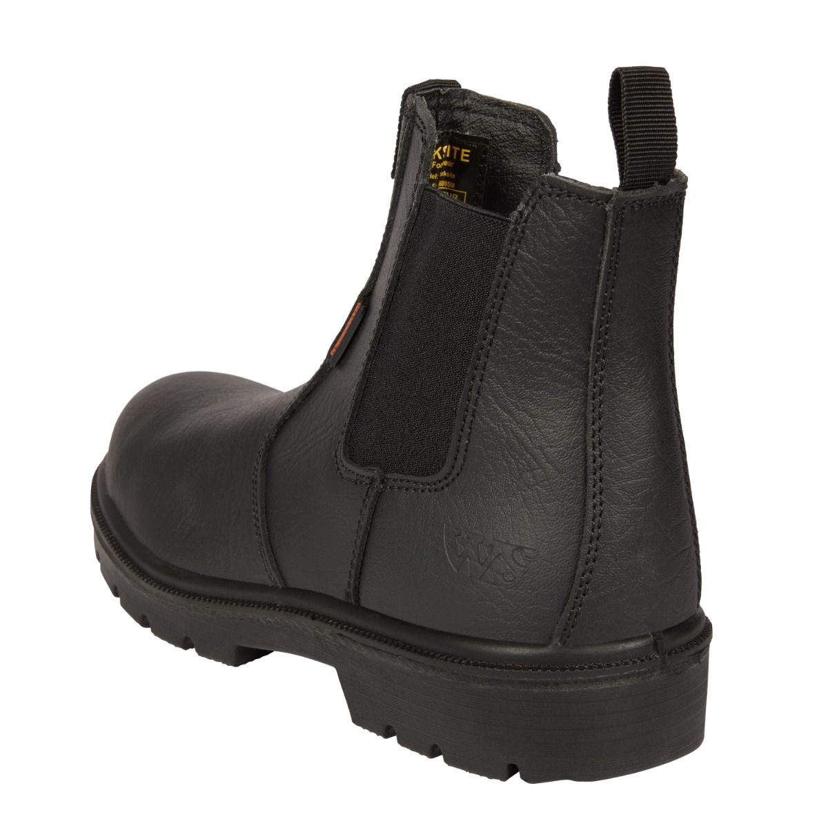 Sterling Work Site SS600SM Black Leather Dealer Boots Steel Toe Anti-Static