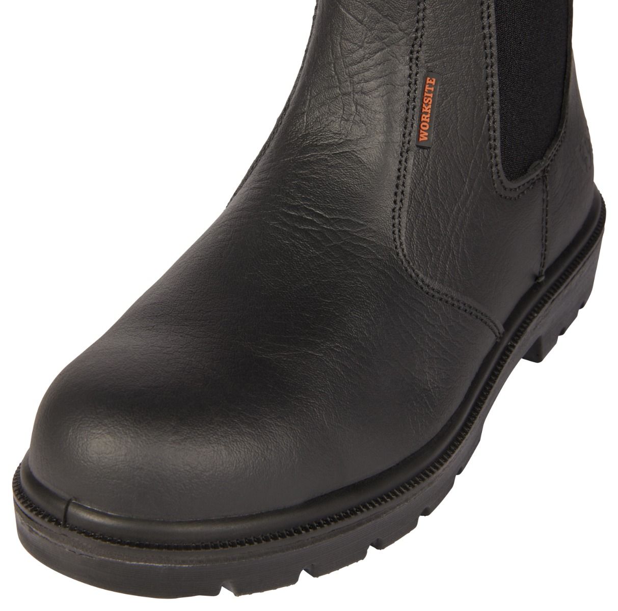 Sterling Work Site SS600SM Black Leather Dealer Boots Steel Toe Anti-Static