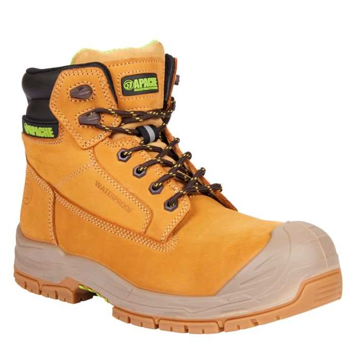 Apache Thompson Waterproof Safety Boots Non-Metallic GTS Grip Traction