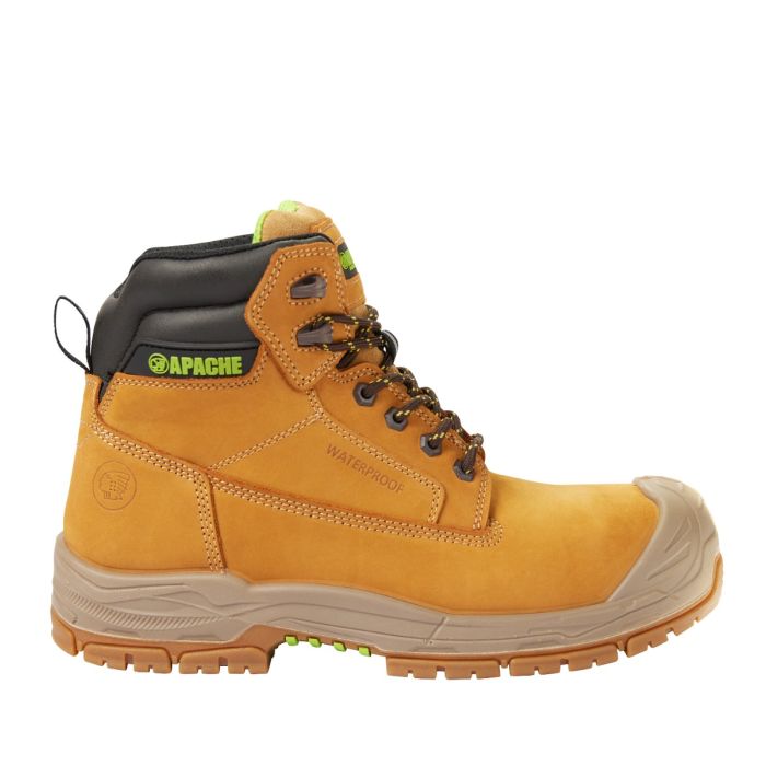 Apache Thompson Waterproof Safety Boots Non-Metallic GTS Grip Traction