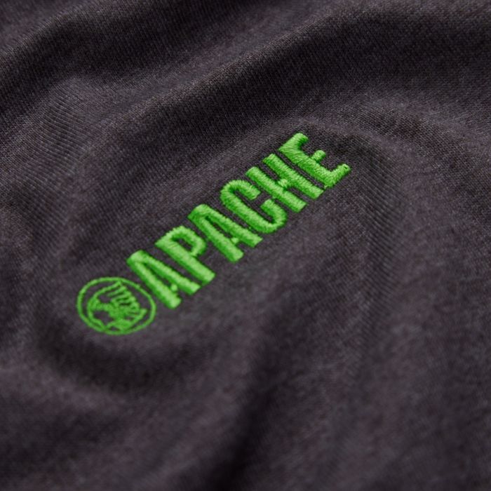Apache Vancouver T-Shirt Lightweight Poly-Cotton Crew Neck Embroidered Logo