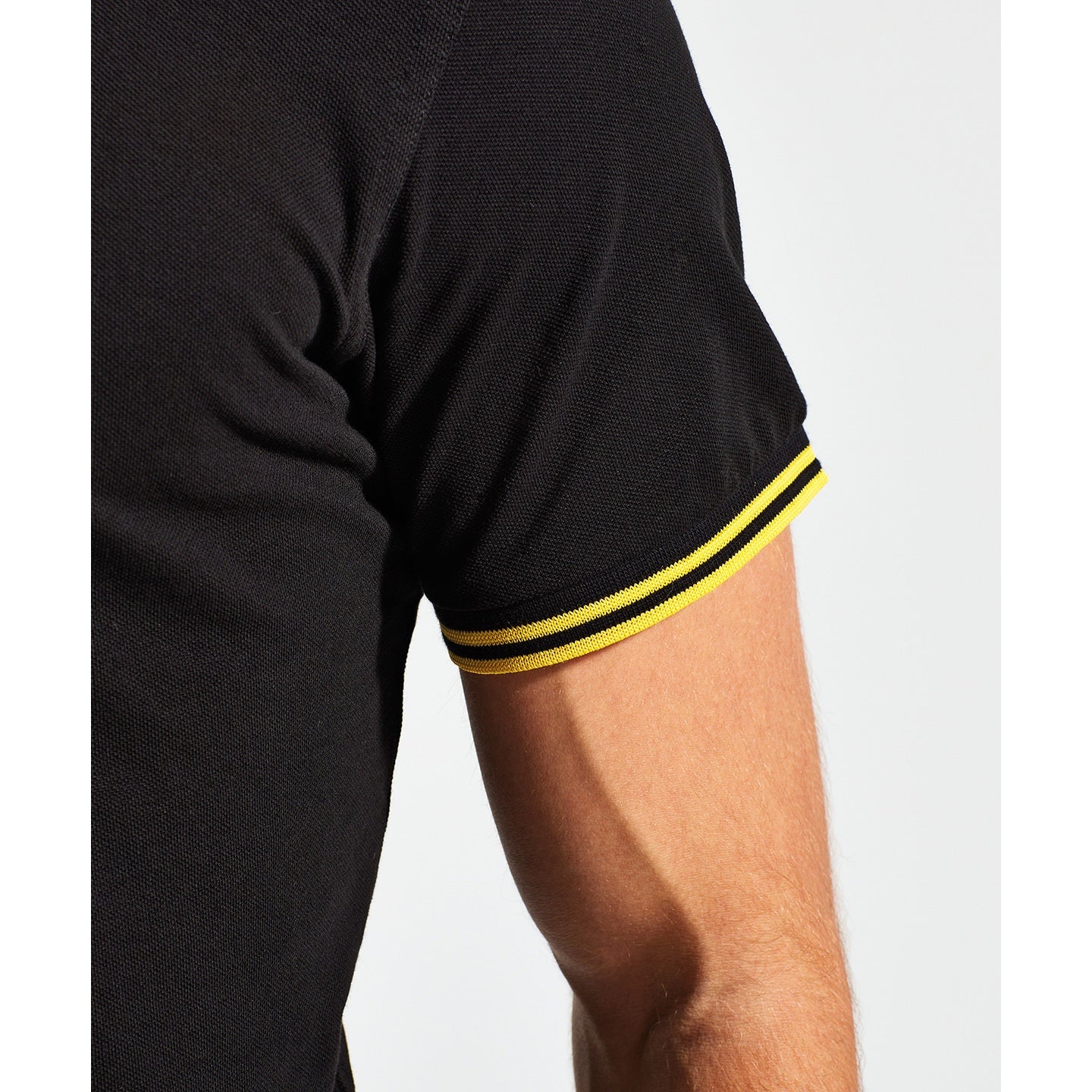Asquith & Fox Men's Classic Fit Tipped Polo Shirt Short Sleeve Cotton Top