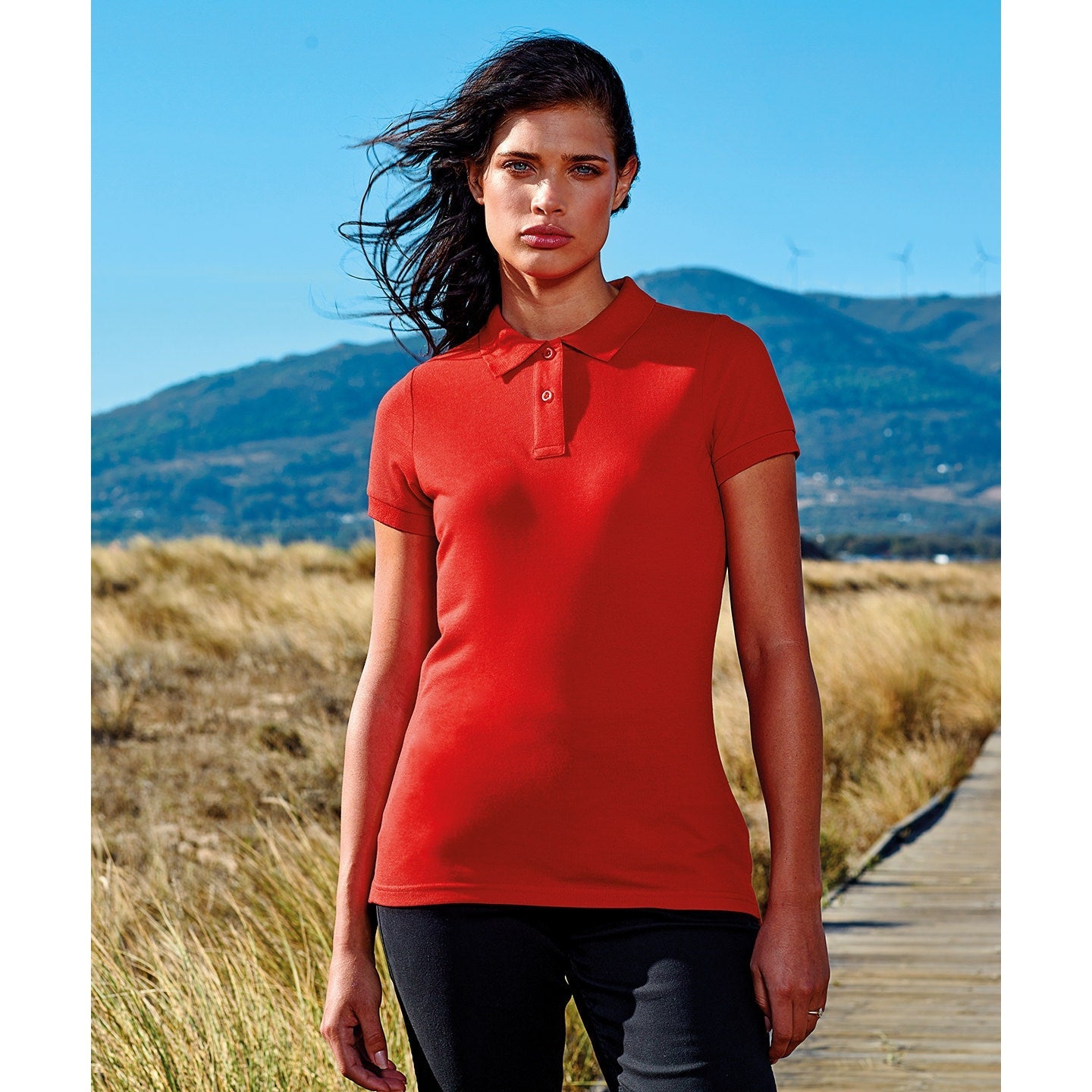 Asquith & Fox Women's Polycotton Polo Classic Fit Wicking Technology XS-2XL