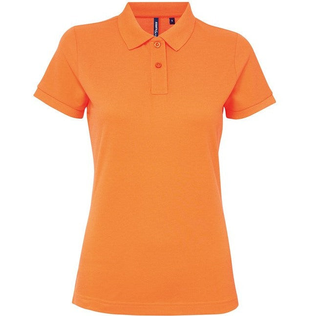 Asquith & Fox Women's Polycotton Polo Classic Fit Wicking Technology XS-2XL