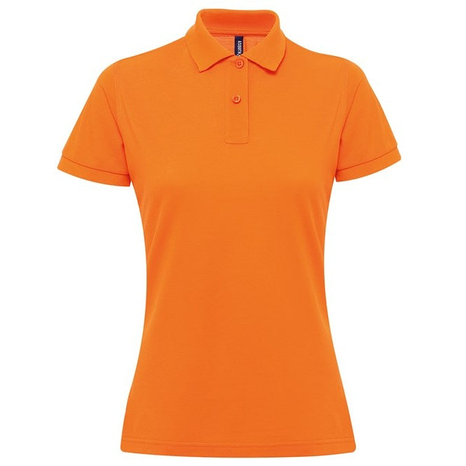 Asquith & Fox Women's Polycotton Polo Classic Fit Wicking Technology XS-2XL
