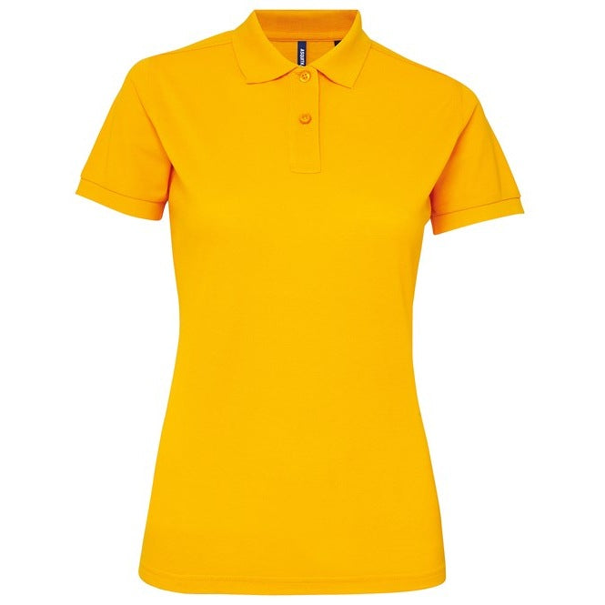 Asquith & Fox Women's Polycotton Polo Classic Fit Wicking Technology XS-2XL