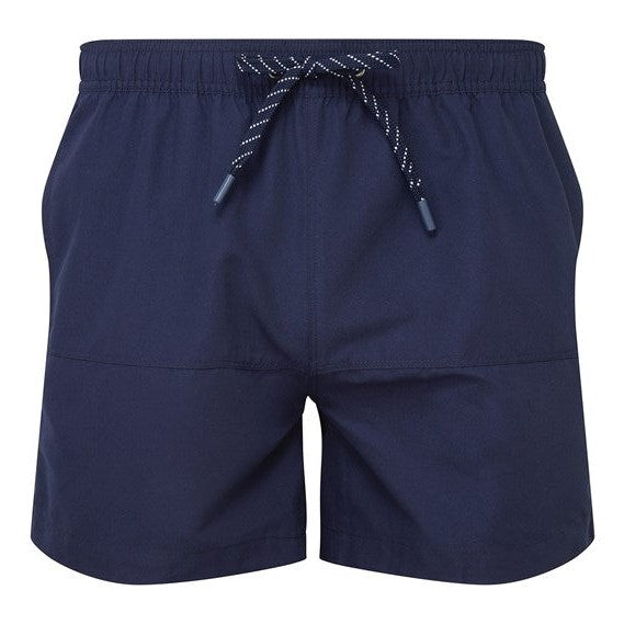 Asquith & Fox Block Colour Swim Shorts Panelled Tie Waist Beachwear S-3XL