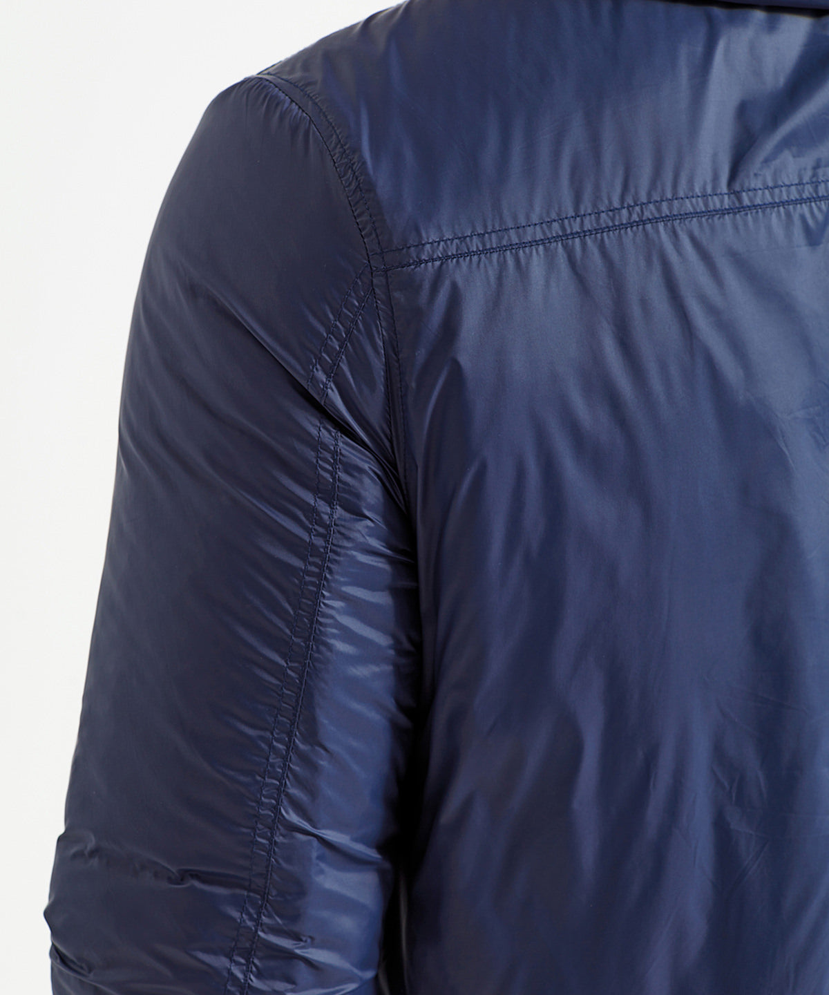Asquith & Fox Men's Padded Wind Jacket with Double Hood, Wind-Resistant,  S-2XL