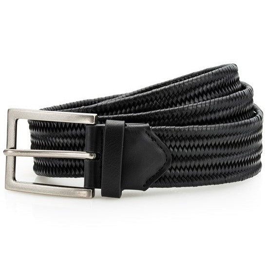 Asquith & Fox Leather Braid Belt Adjustable Tactile Weave One Size 95/125cm