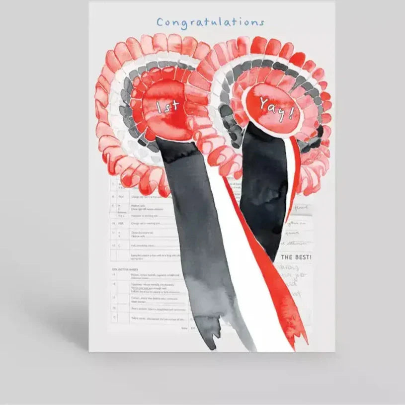 Deckled Edge Arena Card #style_congratulations!