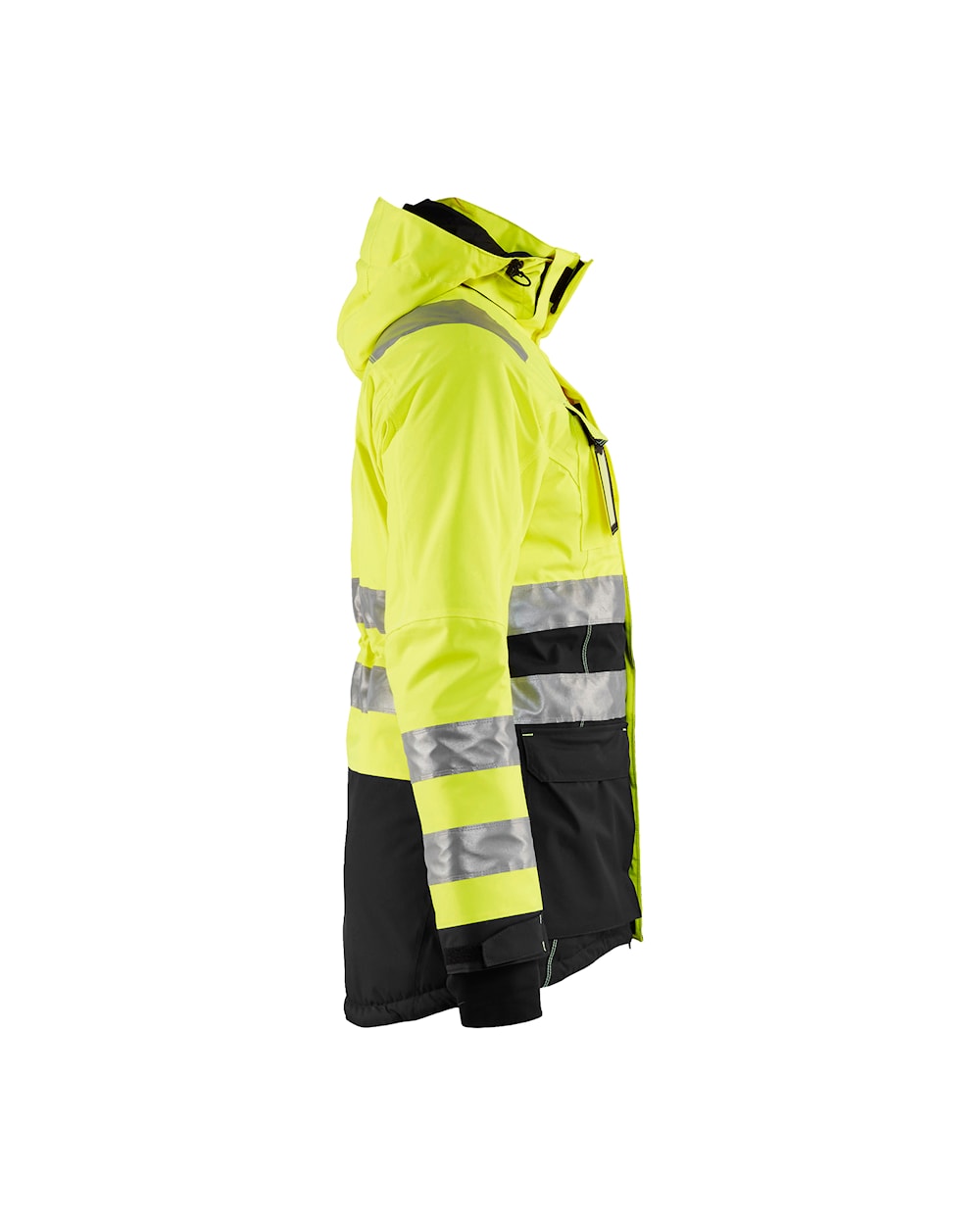Blaklader Women's Hi-Vis Winter Parka 4472 Waterproof Insulated with Hood