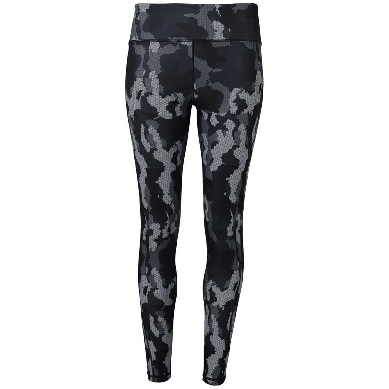 TriDri Women's Performance Hexoflage Leggings Full-Length Camo Print