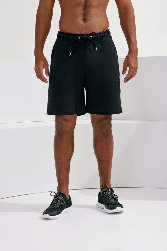 Men's TriDri Jogger Shorts Brushed Fleece Elastic Waist Pockets S-3XL