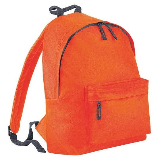 Bagbase Junior Fashion Backpack 12L Padded Straps Zippered Pocket Grab Handle