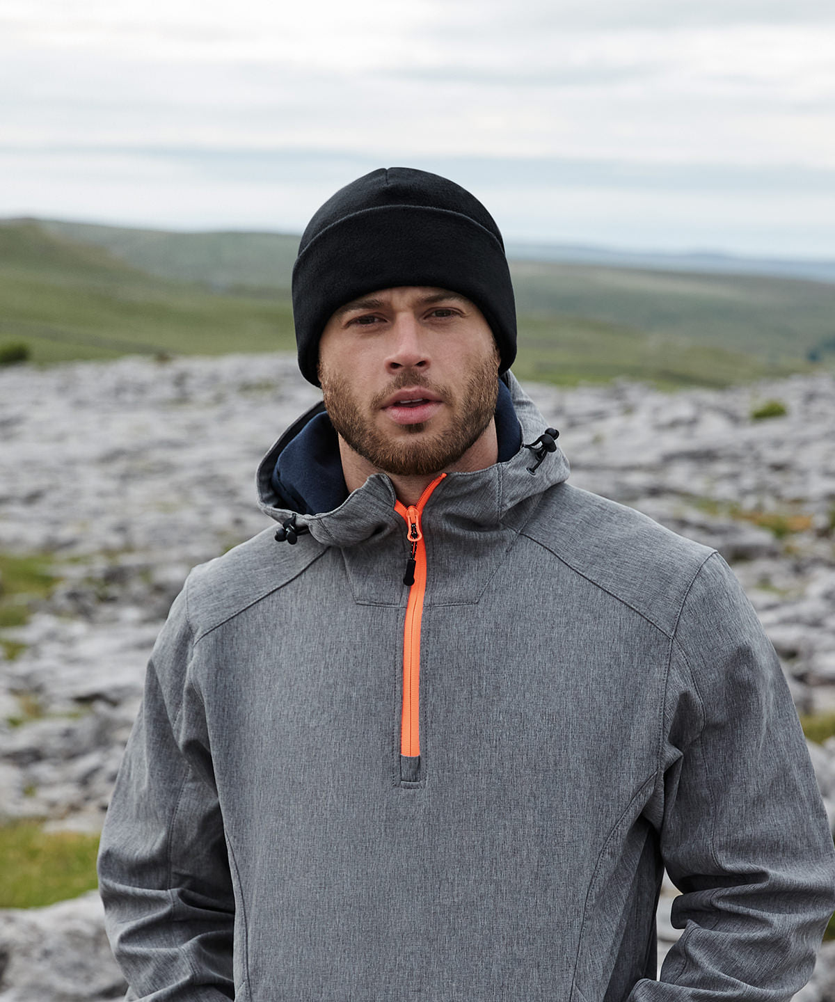 Beechfield Recycled Fleece Cuffed Beanie 100% GRS Certified Eco-Friendly Warmth