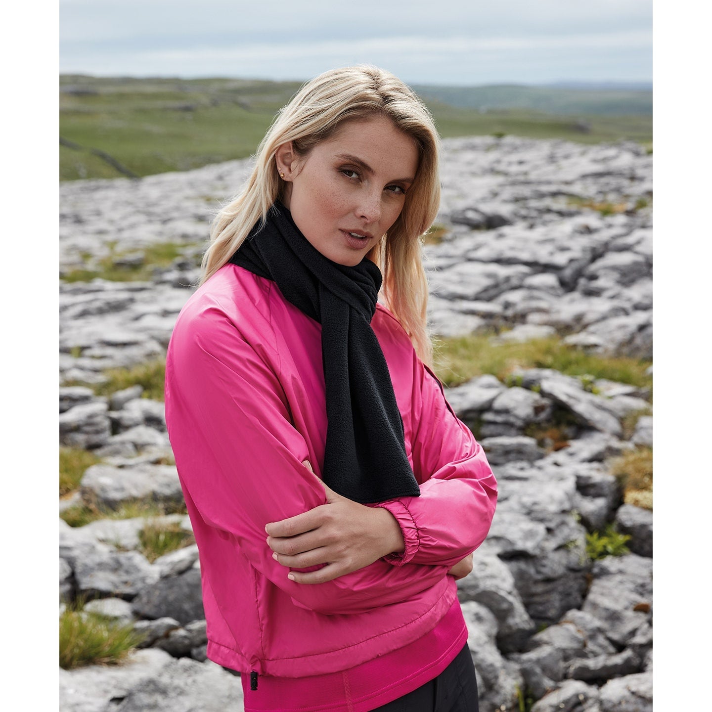 Beechfield Recycled Fleece Scarf 100% GRS Certified Soft Anti-Pill Warmth