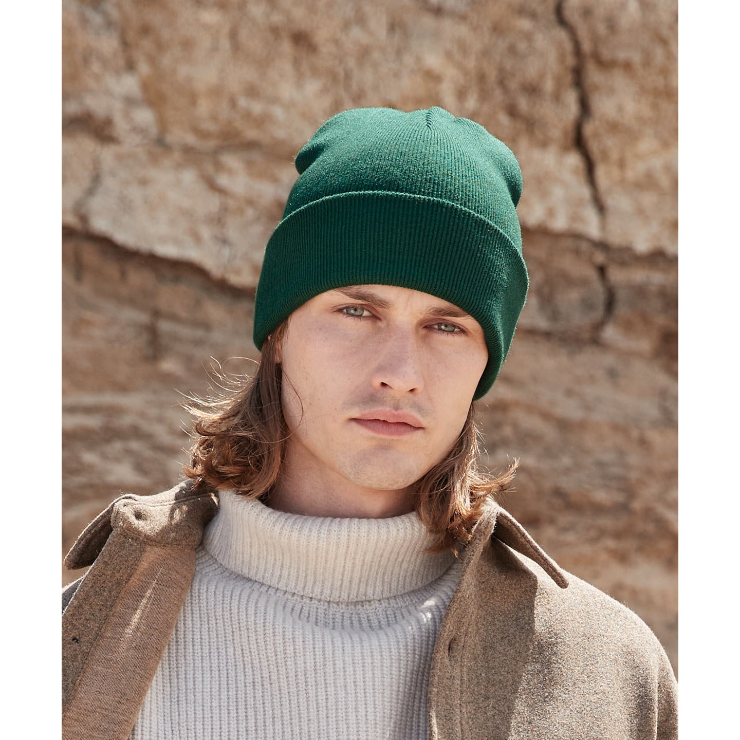 Beechfield Polylana Original Cuffed Beanie Sustainable Vegan-Friendly Knit Hat