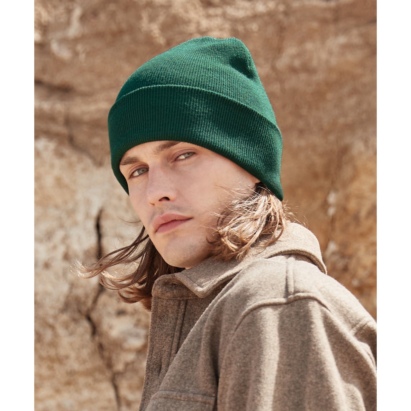 Beechfield Polylana Original Cuffed Beanie Sustainable Vegan-Friendly Knit Hat