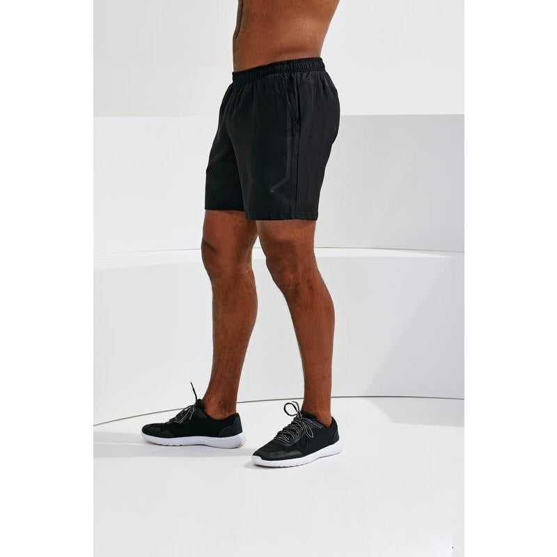 TriDri Training Shorts Lightweight Breathable Wicking Fabric Mid-Thigh Length