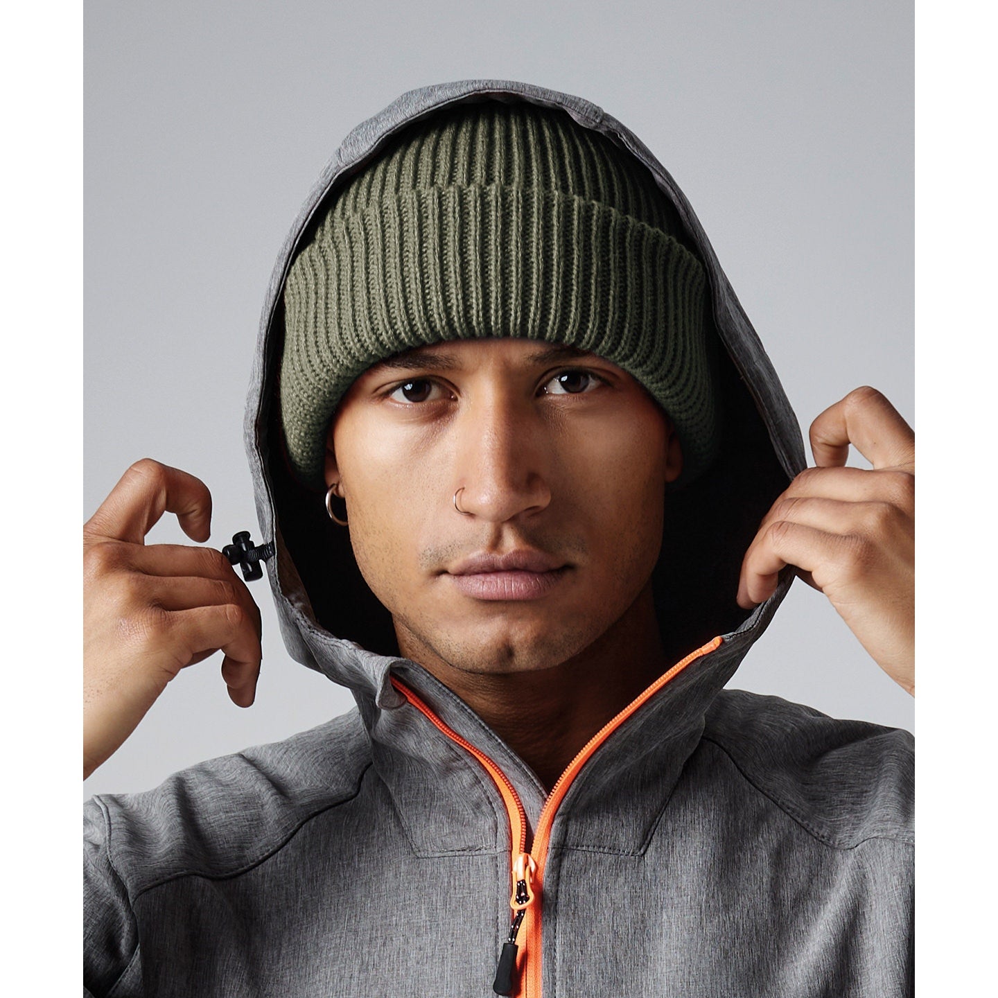 Beechfield Wind-Resistant Beanie with Recycled Polyester and Cotton Lining