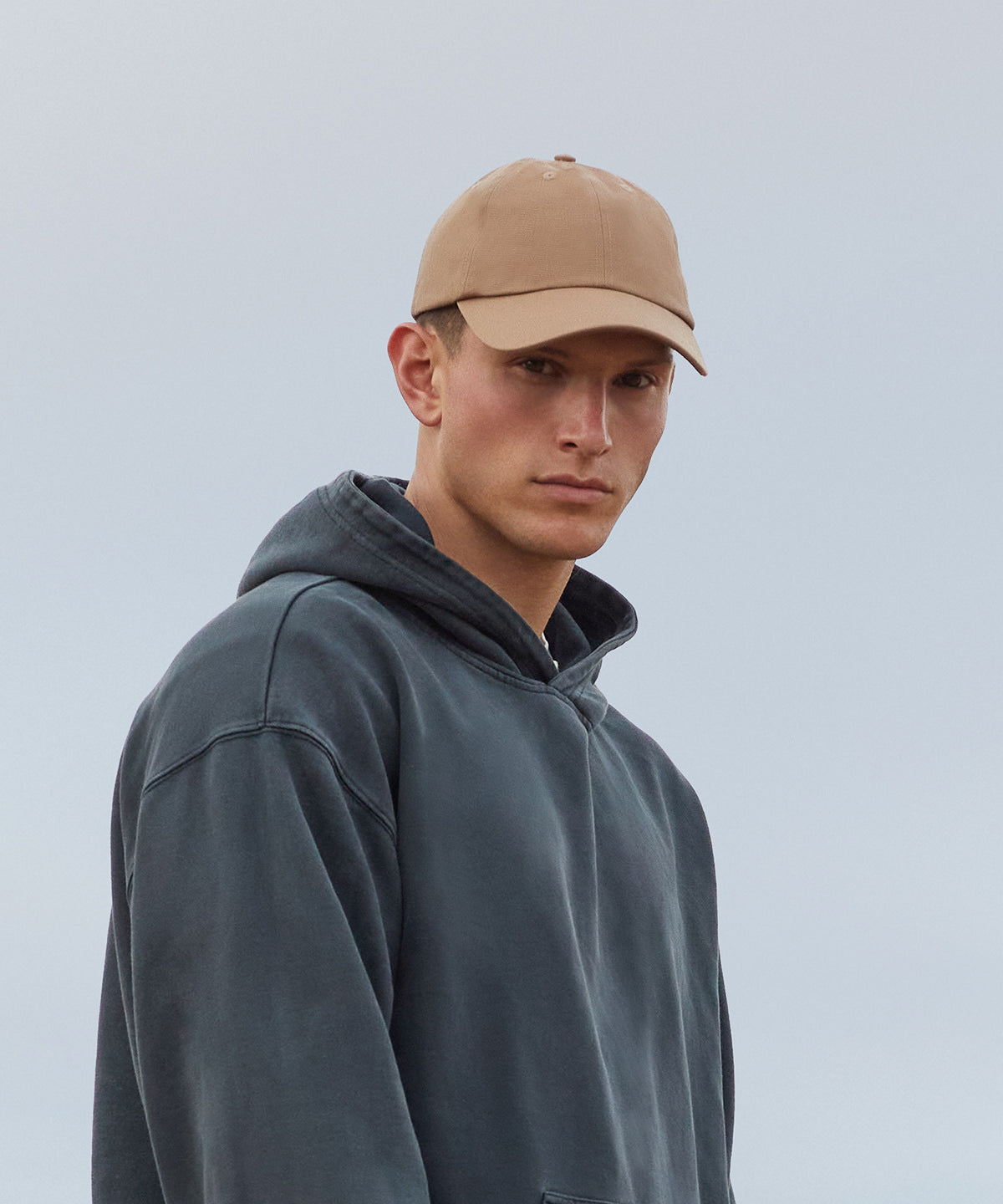 Beechfield Organic Cotton 6-Panel Dad Cap Low Profile Soft Crown Sustainable