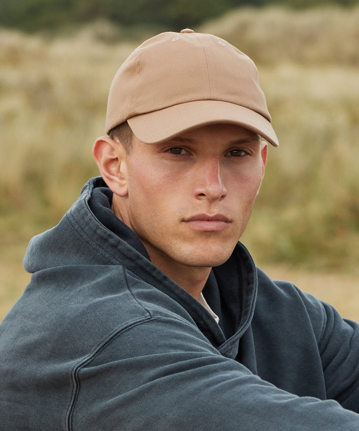 Beechfield Organic Cotton 6-Panel Dad Cap Low Profile Soft Crown Sustainable
