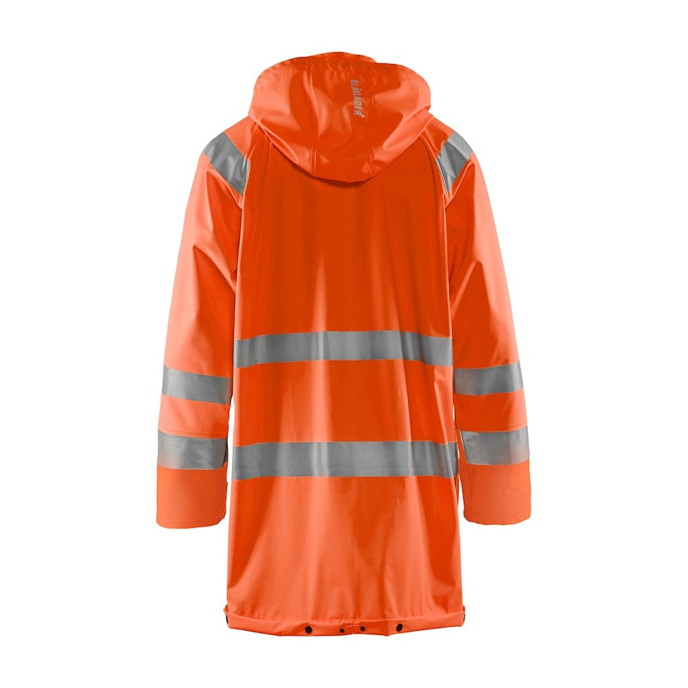 Blaklader Hi-Vis Rain Jacket Level 1 4324 Waterproof Breathable Safety Gear
