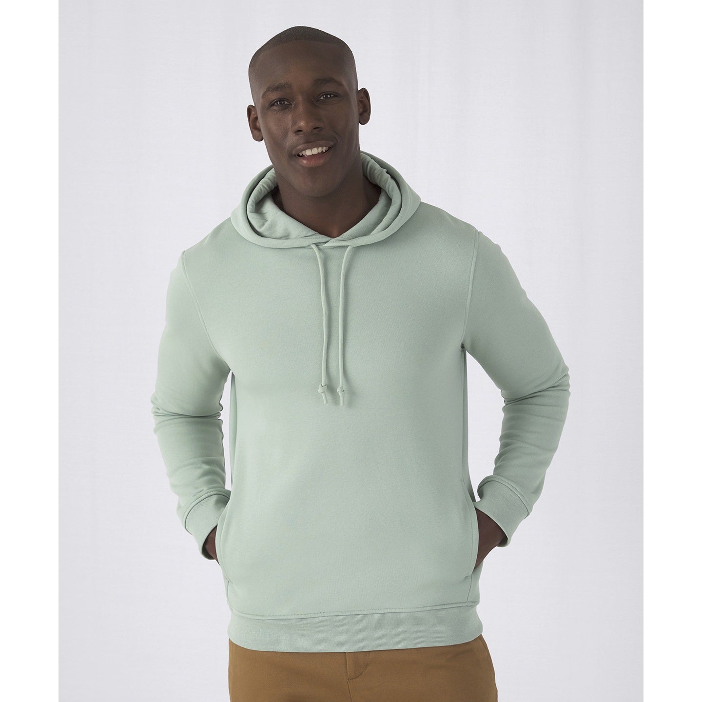 B&C Collection Inspire Organic Hooded Sweatshirt Soft Trendy Fashionable