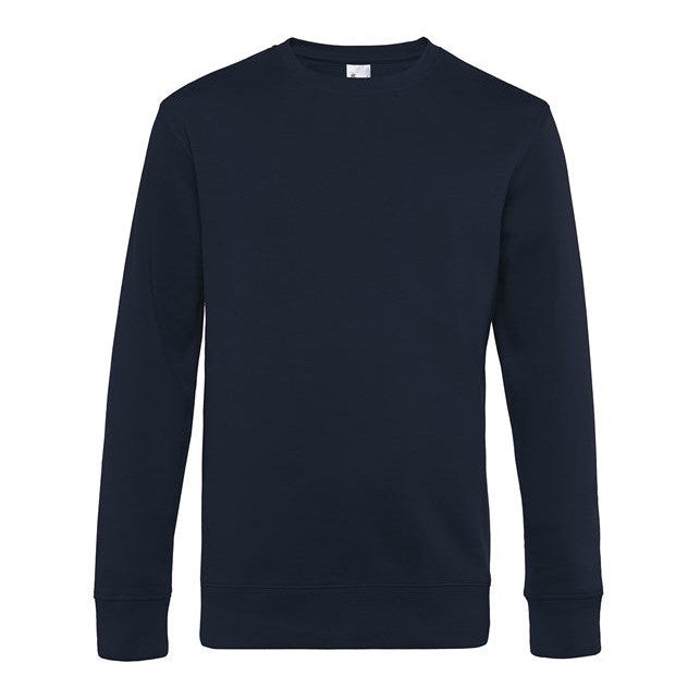 B&C Collection King Crew Neck Sweatshirt 100% Cotton Soft Comfortable Fit