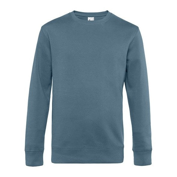B&C Collection King Crew Neck Sweatshirt 100% Cotton Soft Comfortable Fit