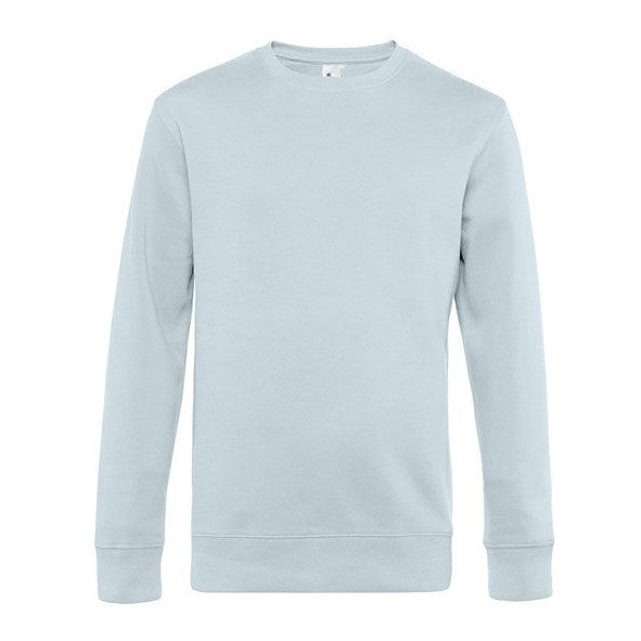 B&C Collection King Crew Neck Sweatshirt 100% Cotton Soft Comfortable Fit